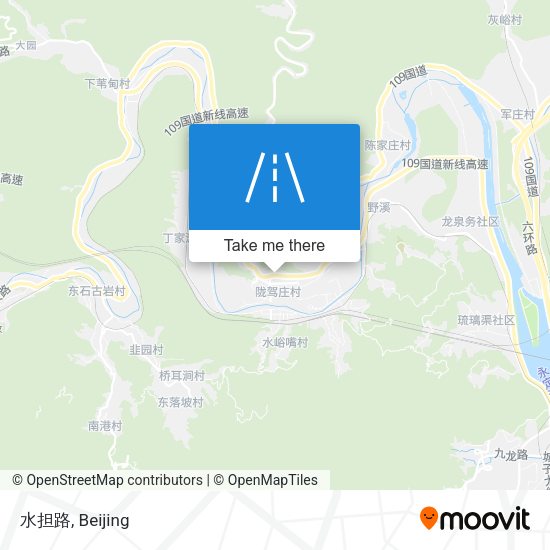水担路 map