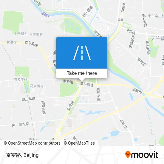 京密路 map