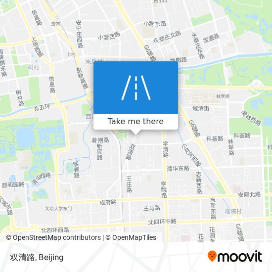 双清路 map