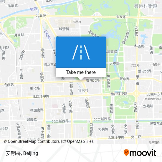 安翔桥 map