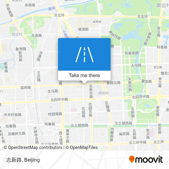 志新路 map