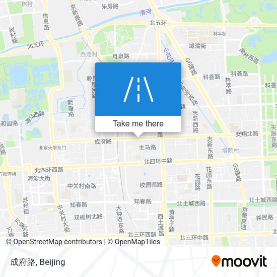 成府路 map