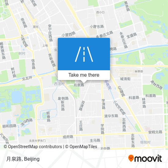 月泉路 map