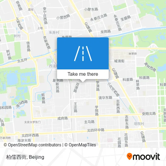 柏儒西街 map