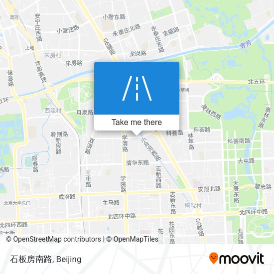 石板房南路 map