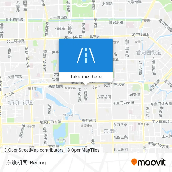 东绦胡同 map