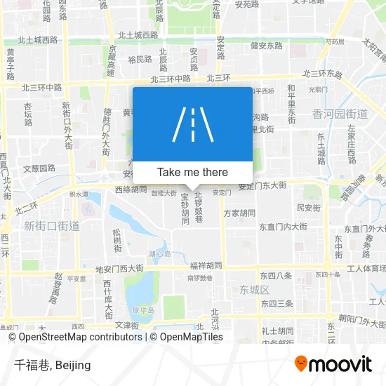 千福巷 map