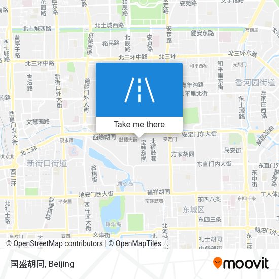 国盛胡同 map