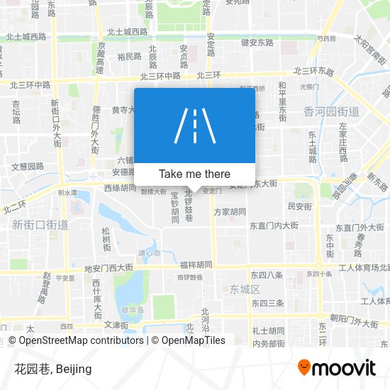 花园巷 map