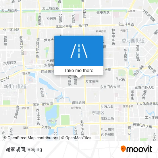 谢家胡同 map