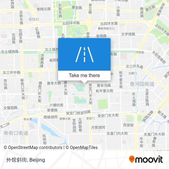 外馆斜街 map