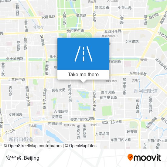 安华路 map