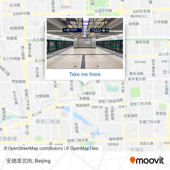 安德里北街 map