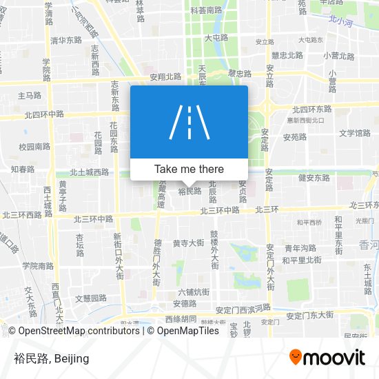 裕民路 map