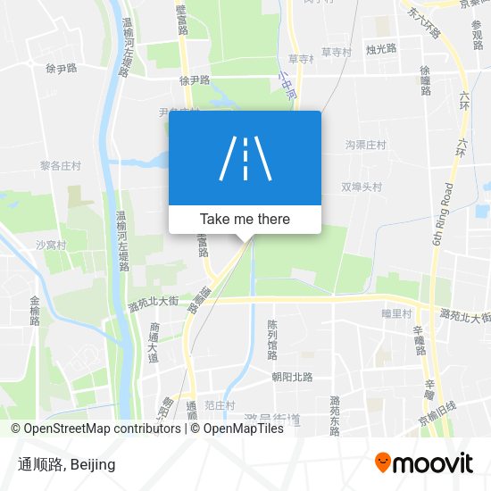 通顺路 map