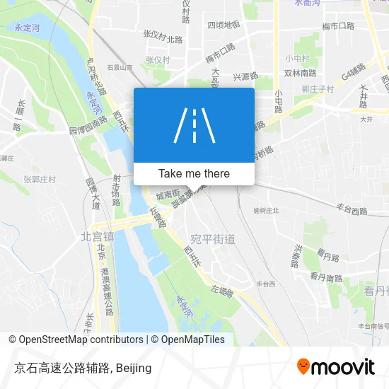 京石高速公路辅路 map