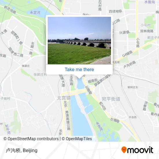 卢沟桥 map