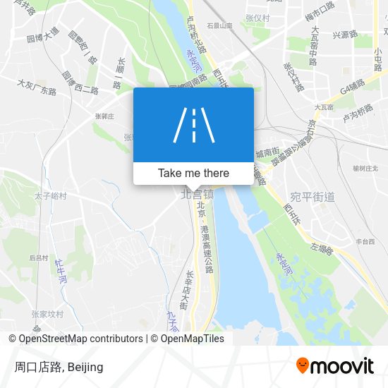周口店路 map