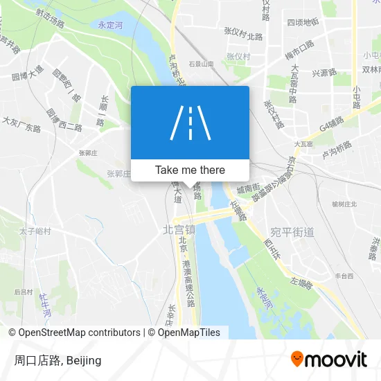 周口店路 map