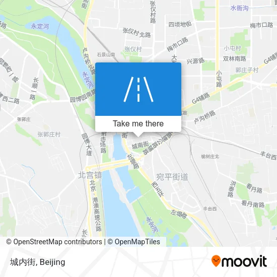 城内街 map