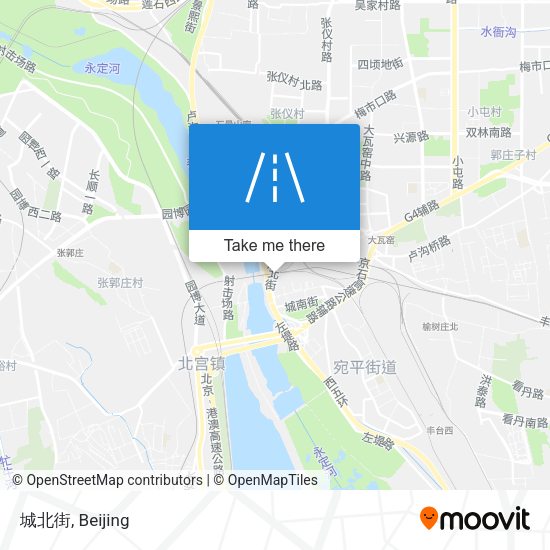 城北街 map