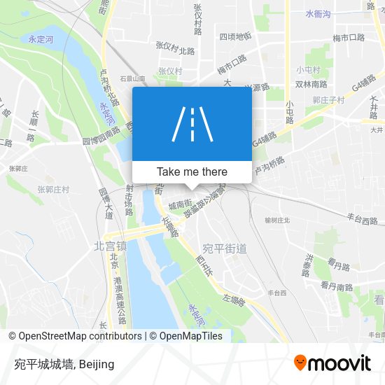 宛平城城墙 map
