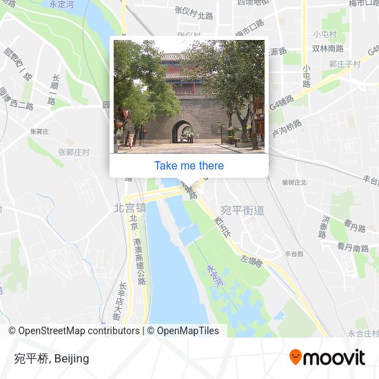 宛平桥 map