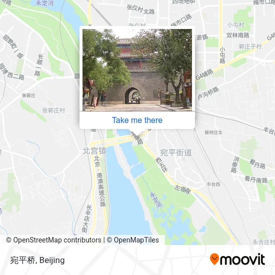 宛平桥 map