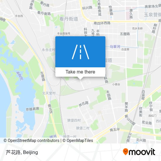 芦花路 map