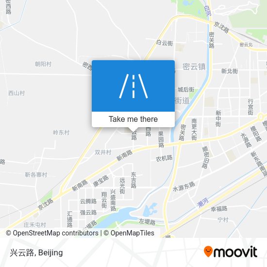 兴云路 map