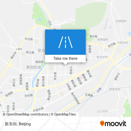 新东街 map