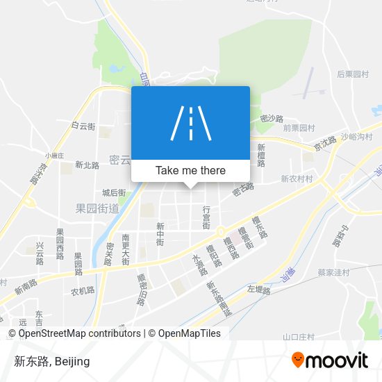 新东路 map