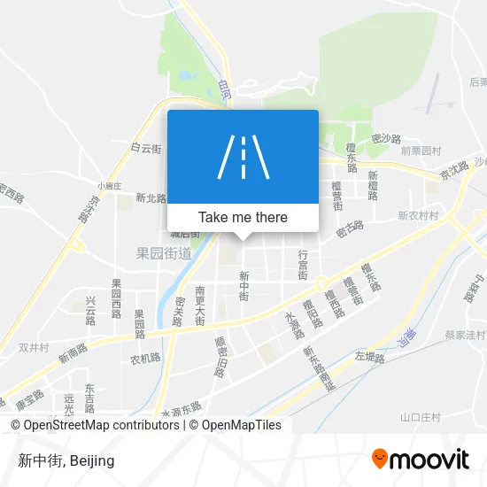 新中街 map