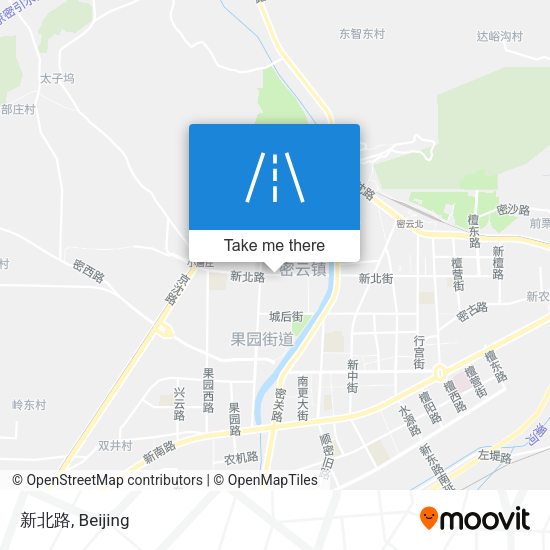 新北路 map