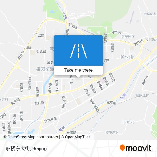 鼓楼东大街 map