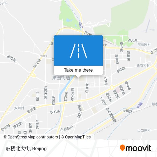 鼓楼北大街 map