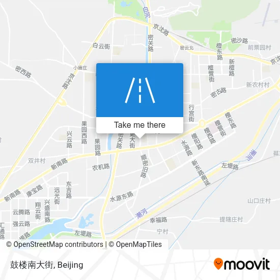 鼓楼南大街 map