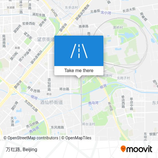 万红路 map