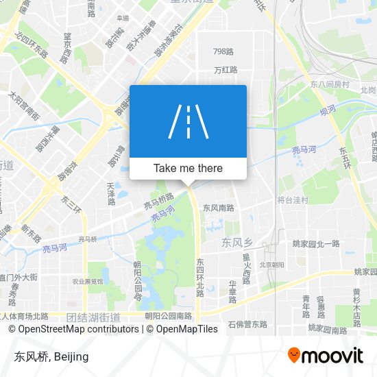 东风桥 map