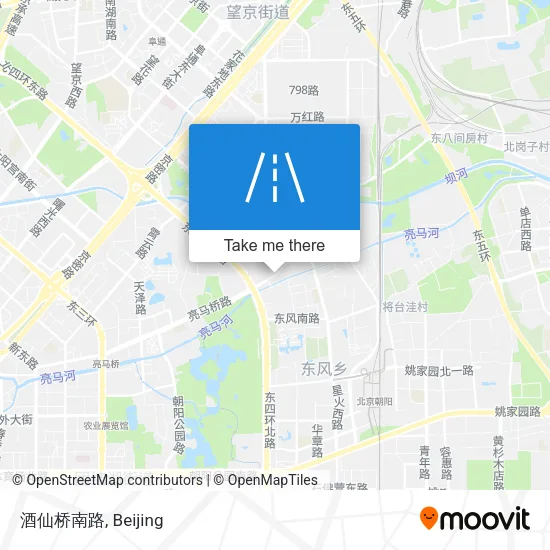 酒仙桥南路 map