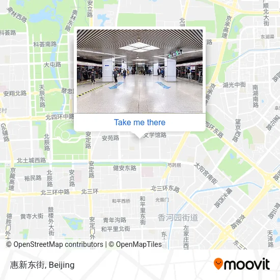 惠新东街 map