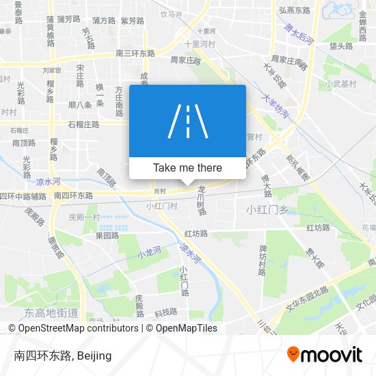 南四环东路 map