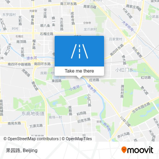 果园路 map