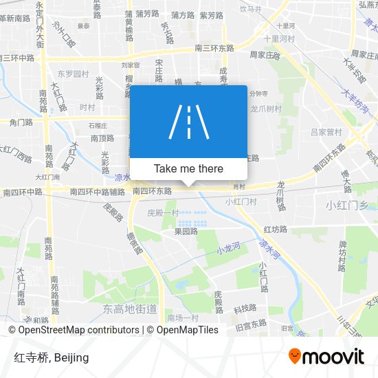红寺桥 map