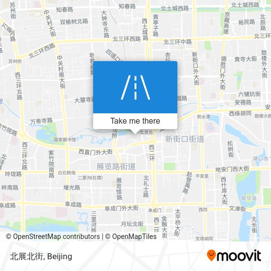 北展北街 map