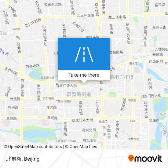 北展桥 map