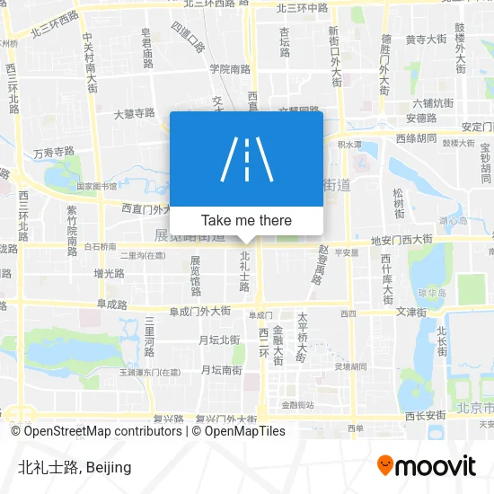 北礼士路 map