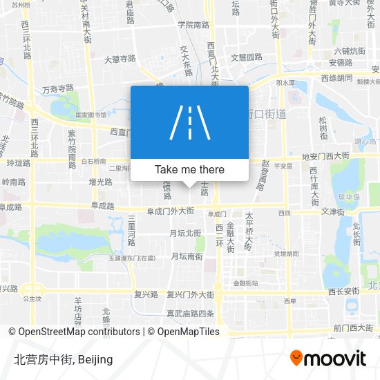 北营房中街 map