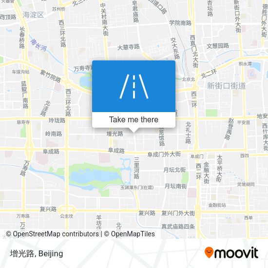 增光路 map