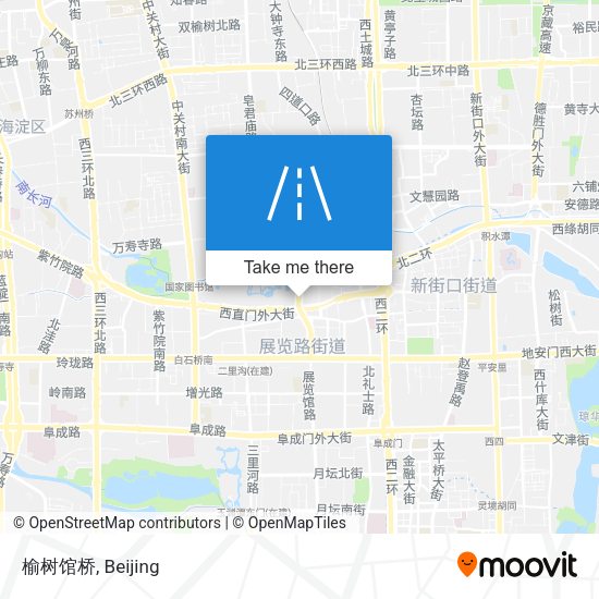 榆树馆桥 map